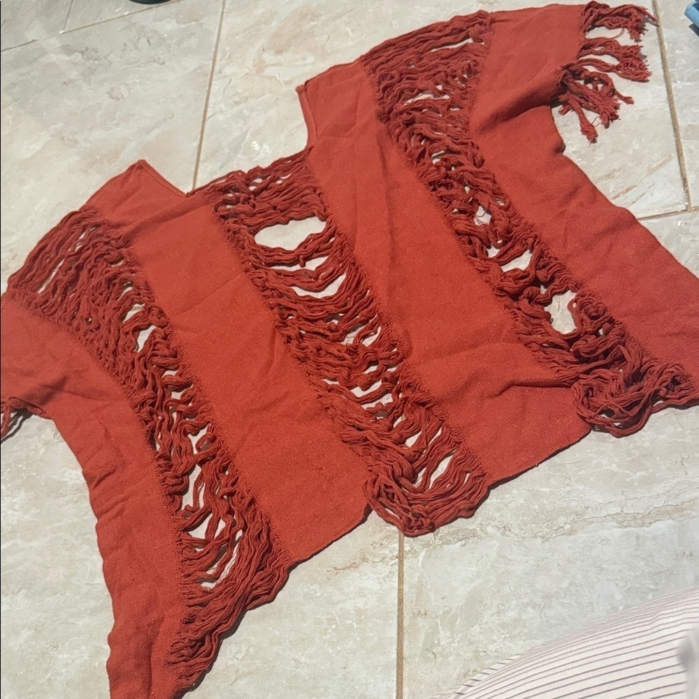 Fine handmade beachwear swim cover-up (The image of the model is just anexample)